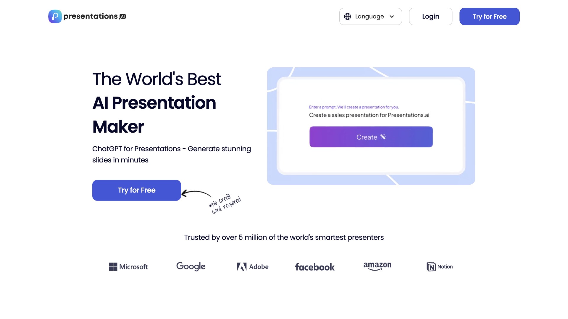 Presentations AI截图