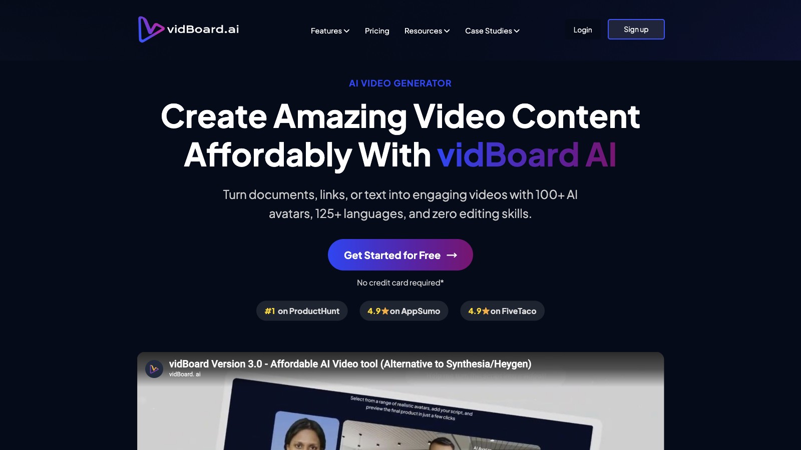 vidBoard.ai截图